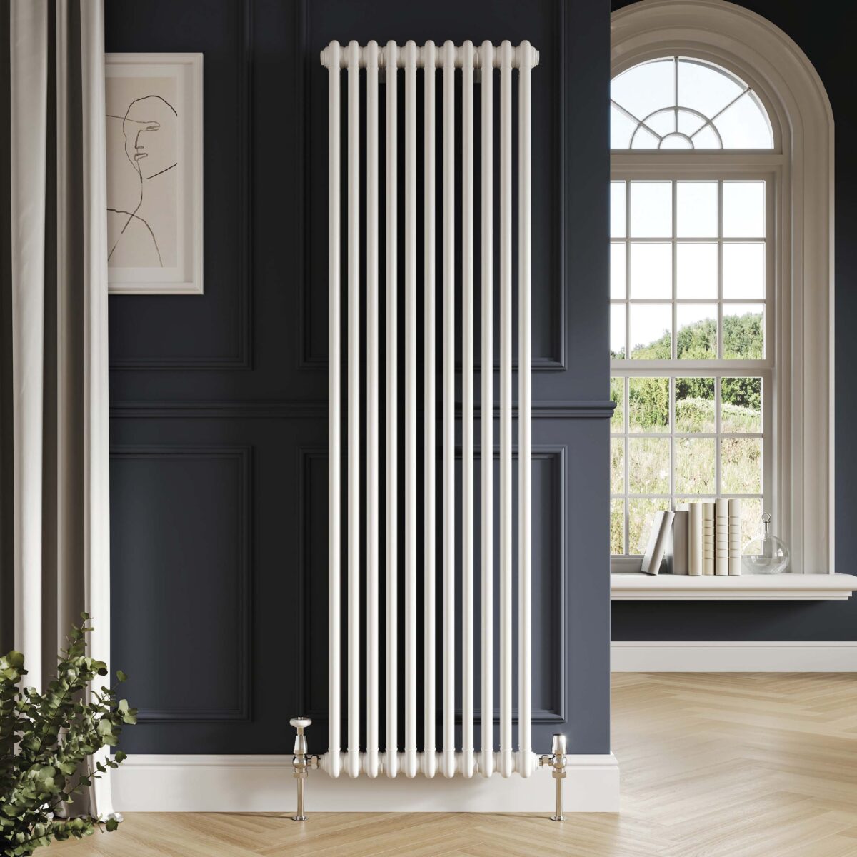 Column Designer Radiators 2 col 1500 x 515mm 11 Sections White
